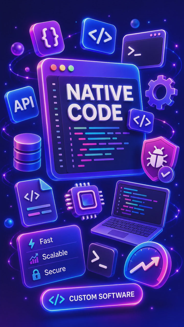 Custom Coded Website & Support | Web Design & Development